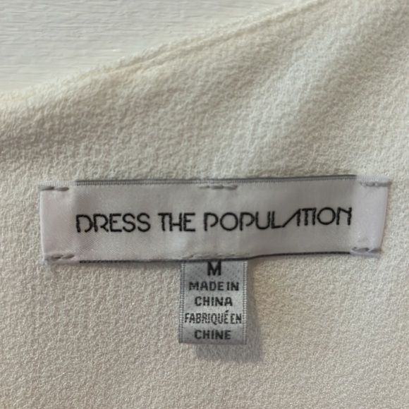 Dress the Population Elegant Tiered Dress - Picture 4 of 6